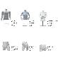 detail image1 TORSO Mannequin Collections (Basic - white, black, beige, grey. or designated color)