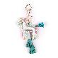 detail image1 Multi Color Handmade Cat keychain