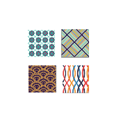 Korean Style Decorative Tile Stickers Set