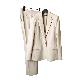 full image SUIT HEEL ONE BUTTON SINGLE SUIT - BEIGE