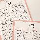detail image2 Half line note with a siot bear without bond and detachable per page (Gray)
