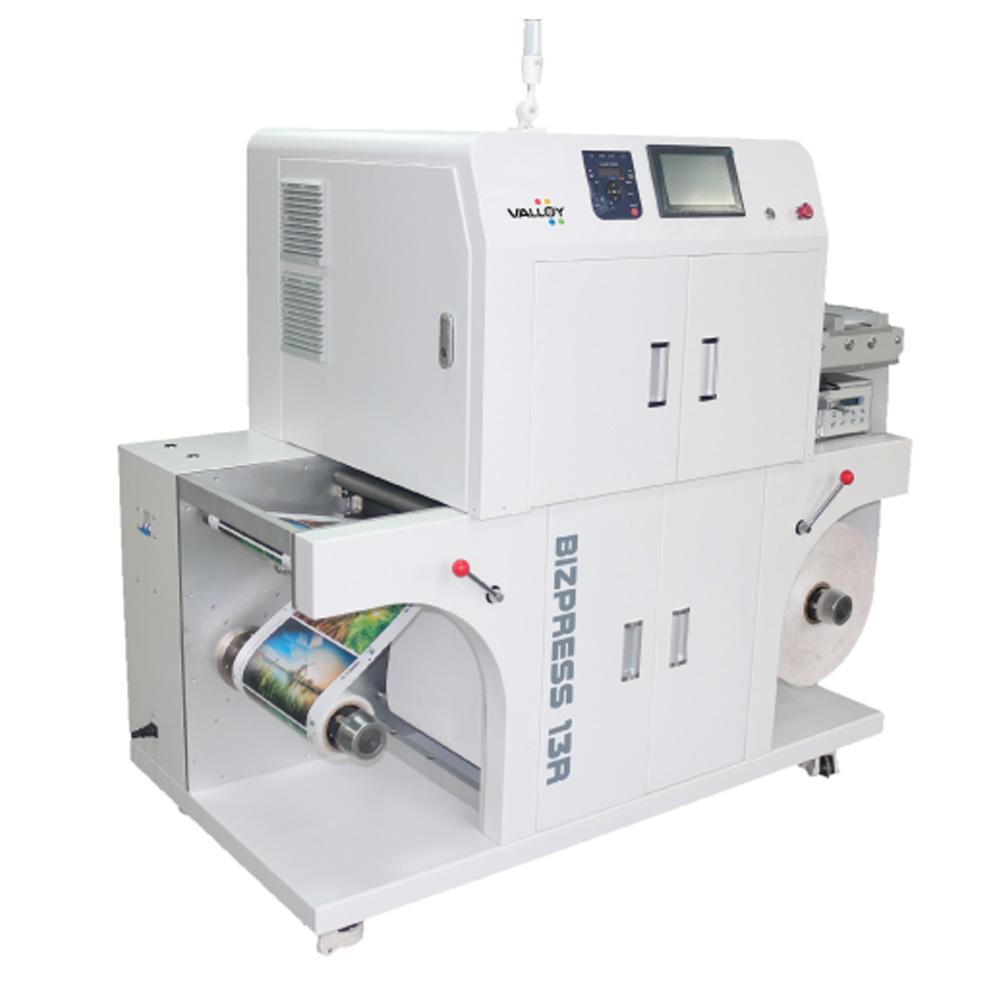 13 Inch SIngle-Pass LED Roll-Label Press BIZPRESS13R