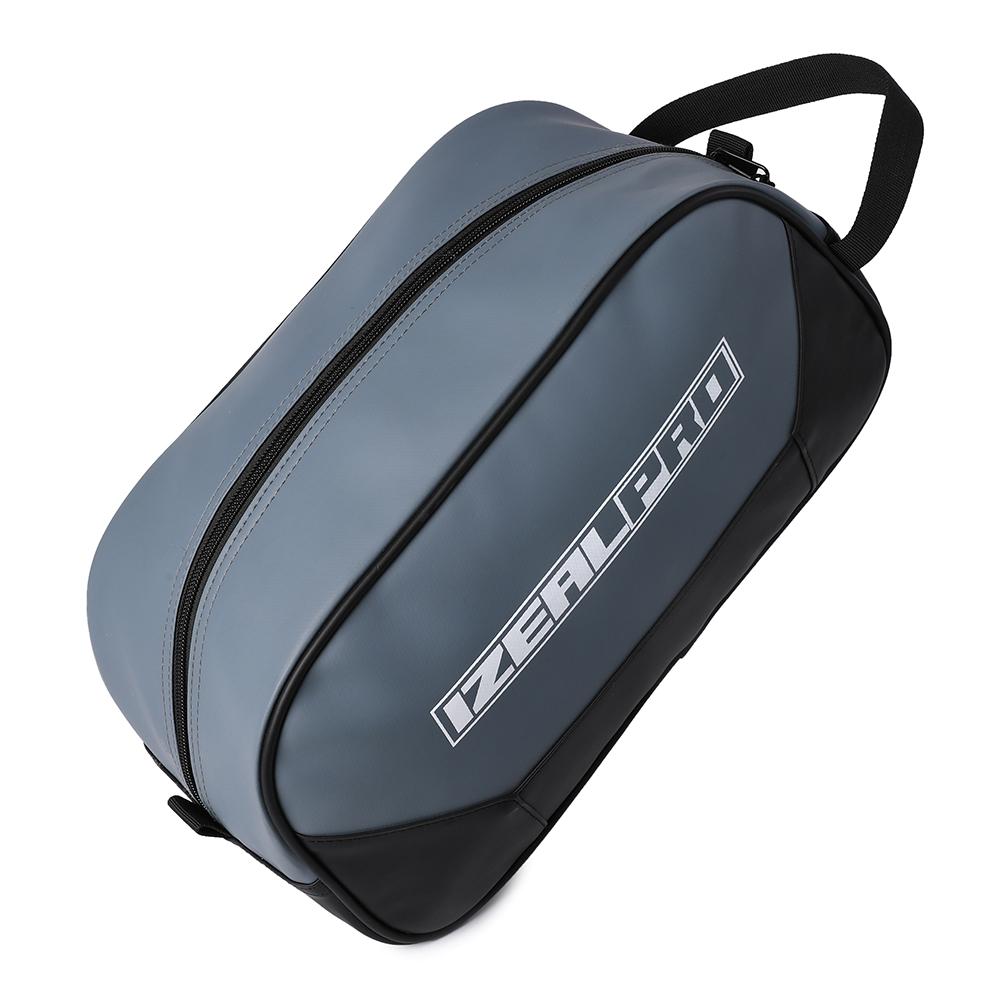 IZEALPRO Two-Tone PU Shoe Bag (Grey)