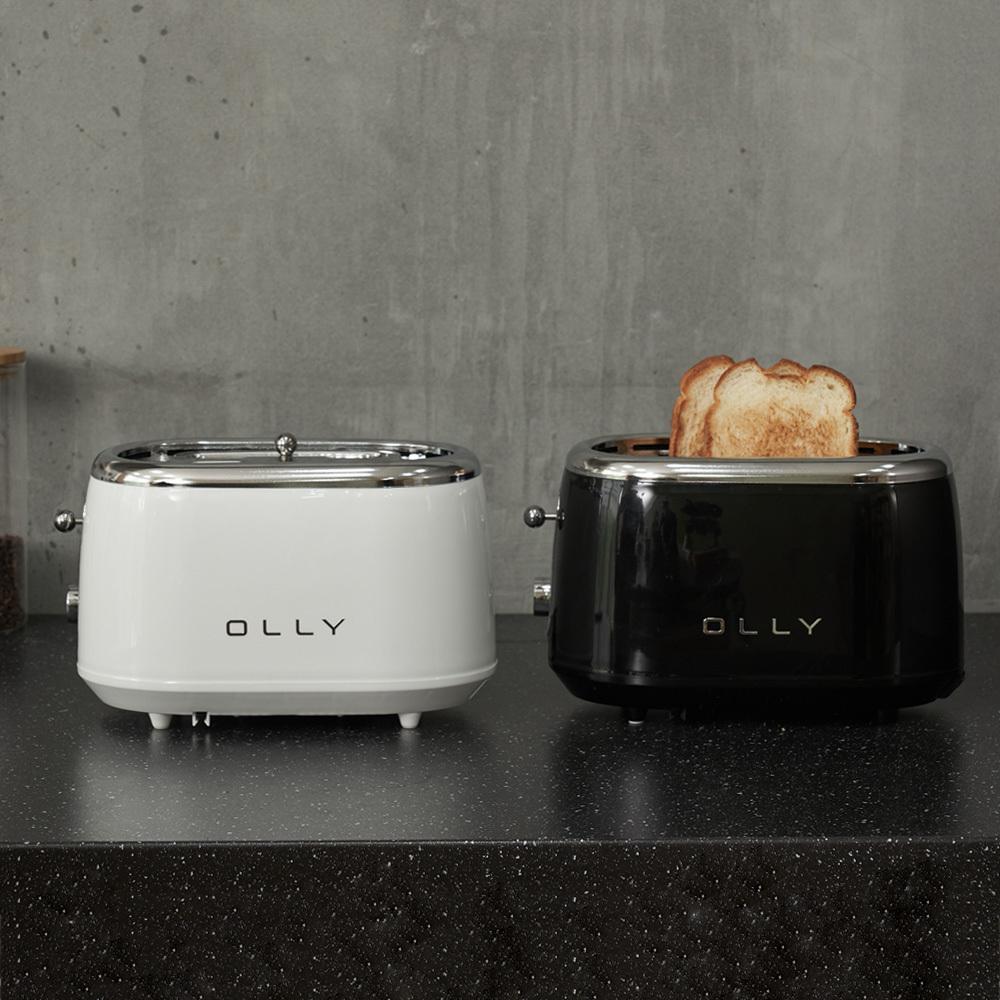 [OLLY] 2 Burner Pop-up Toaster White 1EA